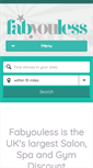 Mobile Screenshot of fabyouless-card.com